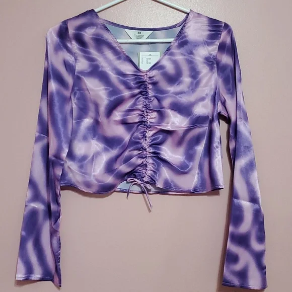 Swirl pattern H&M top - Picture 1 of 2
